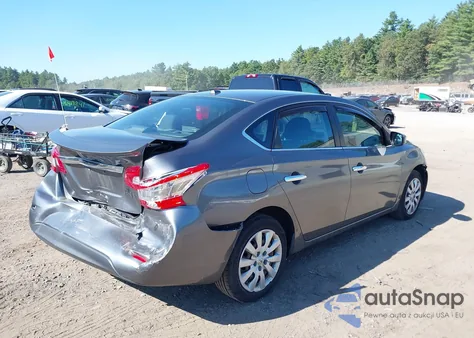 2015 Nissan Sentra Fe+ S/S/Sl/Sr/Sv from USA, damaged, VIN 3N1AB7AP0FL649282